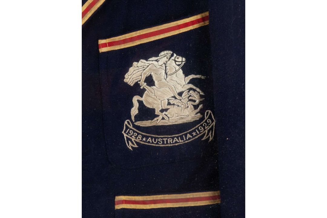 Maurice Leyland a M.C.C. Cricket blazer and tour cap, 1929. - Image 2 of 2