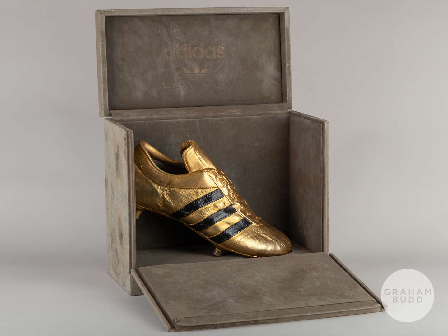 Frank Worthington’s Bolton Wanderers Golden Boot awarded to him, 1978-79.
