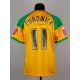 Luke Chadwick yellow and green No.11 Norwich City short-sleeved shirt, 2007-08 - Image 2 of 5