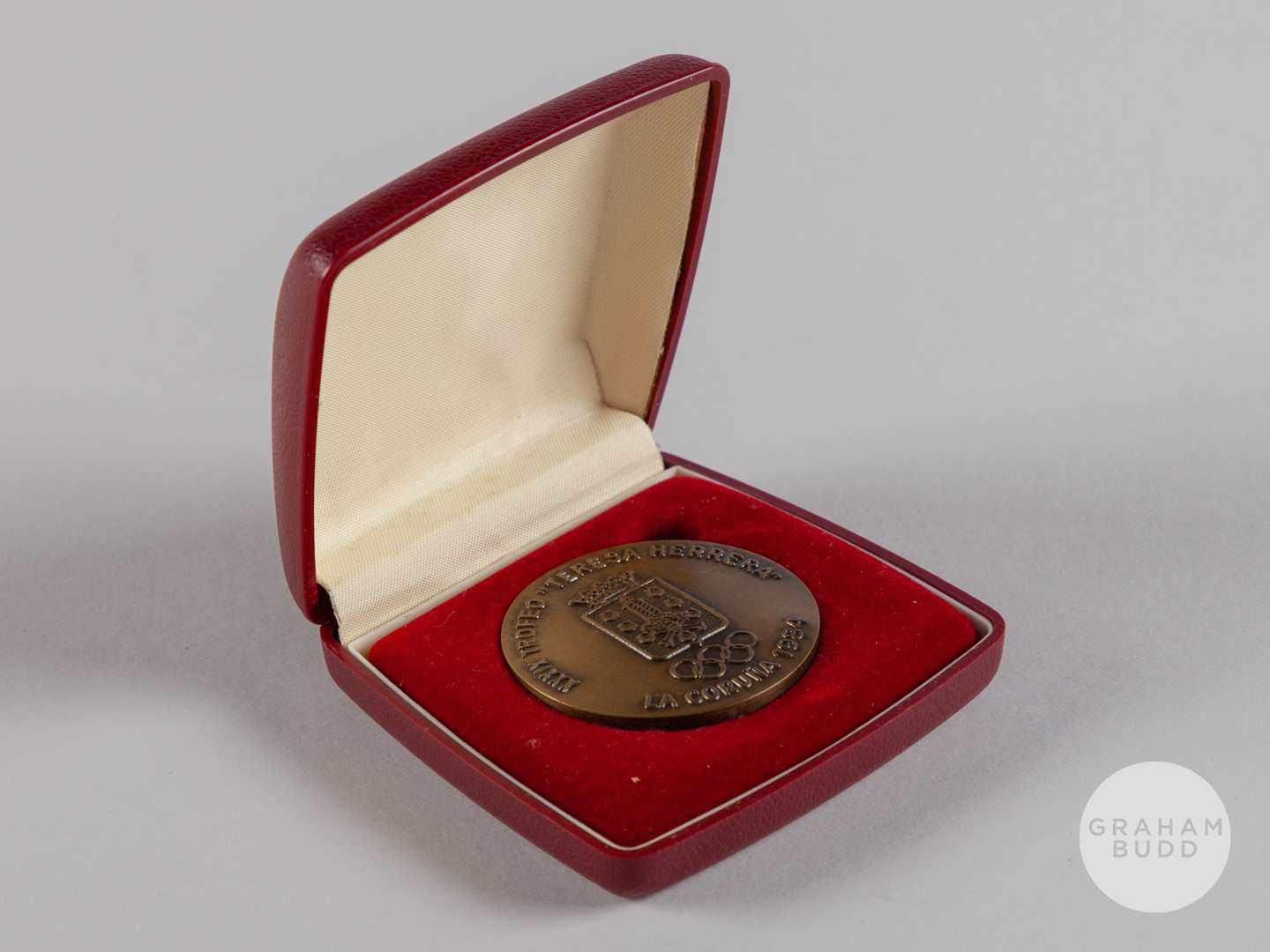 Brian McClair bronze Teresa Herrera Trophy medal, 1984. - Image 3 of 4