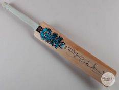 Ben Stokes, an official Ben Stokes GN Diamond 55 autographed short-handle cricket bat.