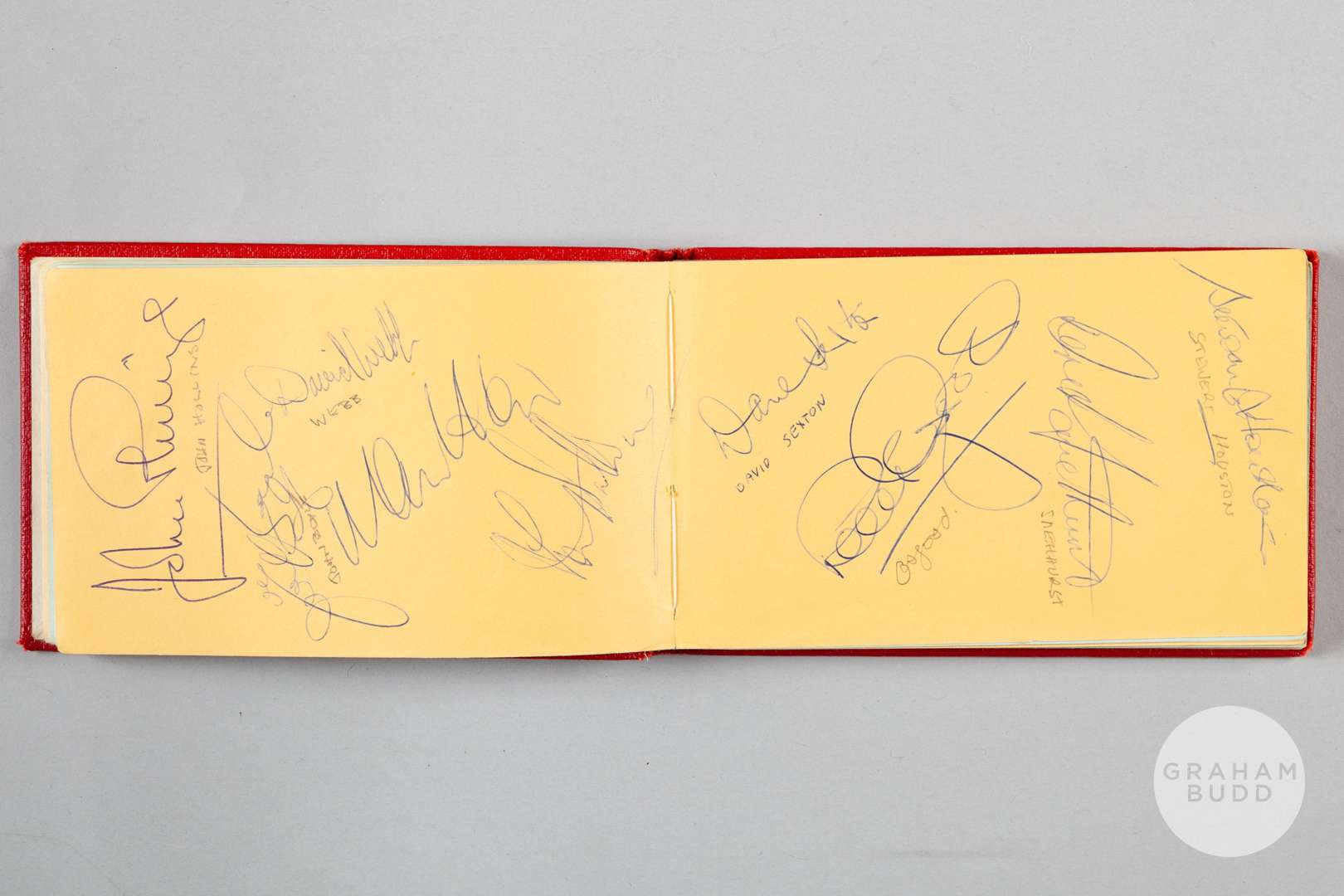 An autograph book containing numerous players - Image 3 of 3