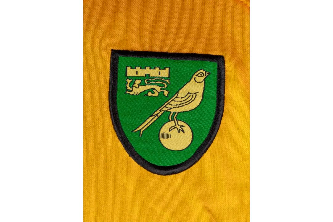 Luke Chadwick yellow and green No.11 Norwich City short-sleeved shirt, 2007-08 - Image 3 of 5