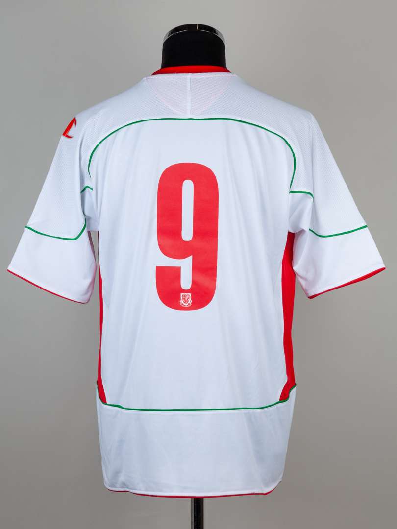 Wales white number 9 Wales short sleeved shirt 2008. - Image 2 of 5