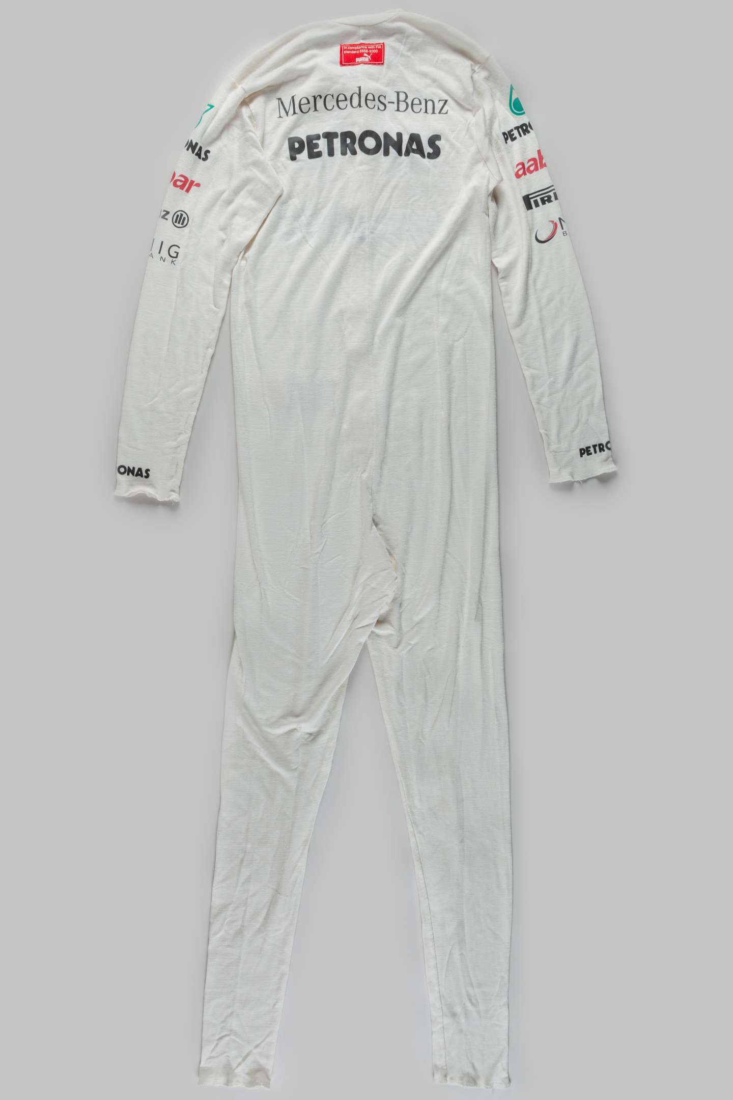 Nico Rosberg 2012 Mercedes AMG Petronas all-in-one race undergarment. - Image 2 of 4