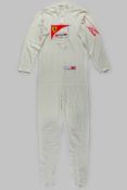 Fernando Alonso 2014 all-in-one Ferrari undergarment.