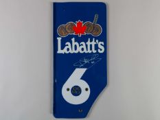 A Williams F1 rear wing end plated from FW14B, 1992