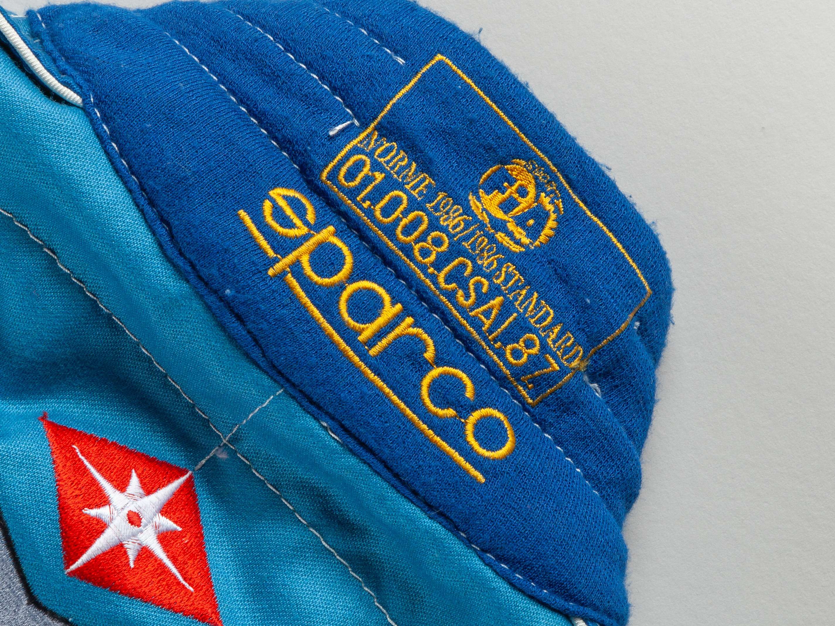 Jean Alesi 1996 Benetton race worn suit, by Sparco - Image 5 of 6