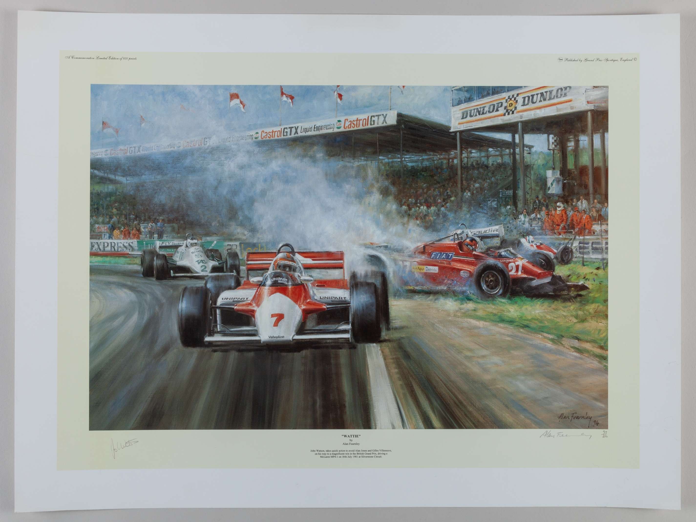 Alan Fearnley, “Wattie” limited edition print