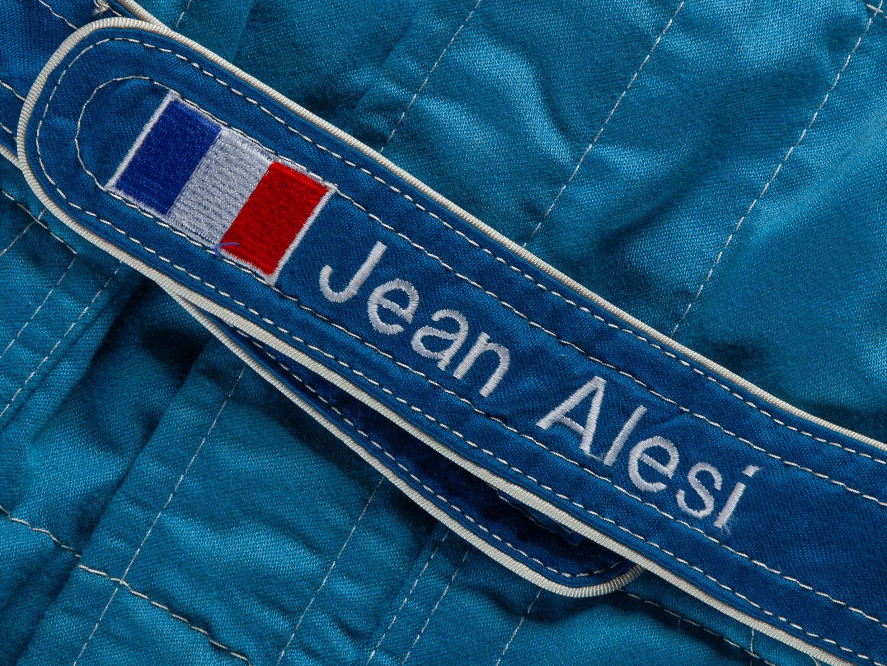 Jean Alesi 1996 Benetton race worn suit, by Sparco - Image 3 of 6