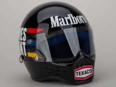James Hunt Simpson Bandit full size replica helmet.