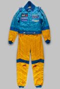 Jenson Button Renault autographed race suit, by Alpinestars&nbsp;