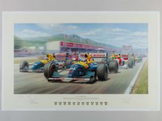 Tony Smith, “Il Leone - World Champion” limited edition print