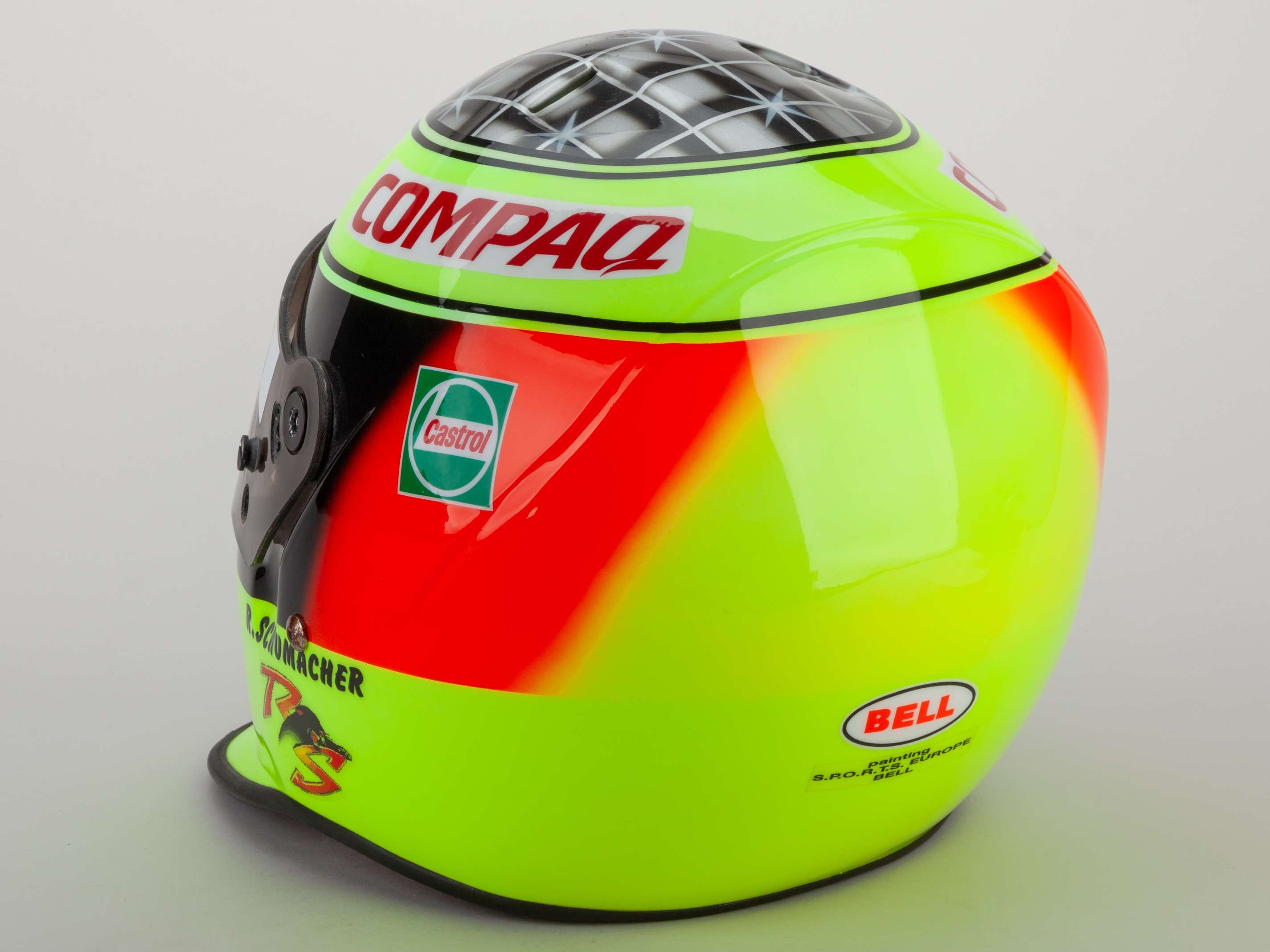 An autographed Ralf Schumacher Bell helmet. - Image 5 of 6