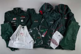 A collection of Jaguar F1 branded clothing