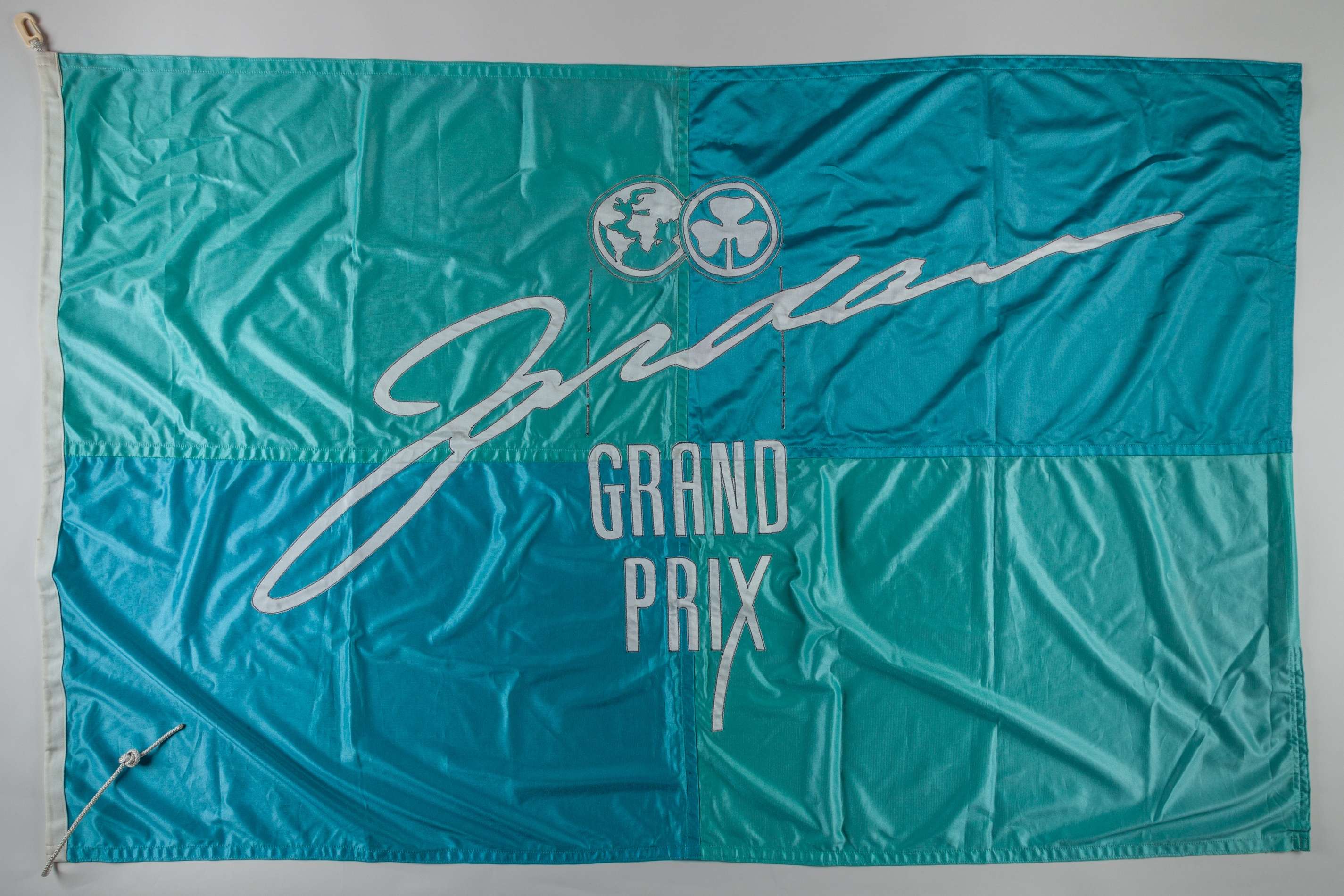 Rare Jordan Grand Prix factory flag.