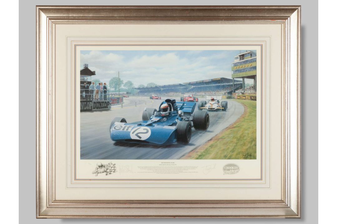 Jackie Stewart The Winning Team print by Tony Smith.&nbsp; - Image 1 of 3