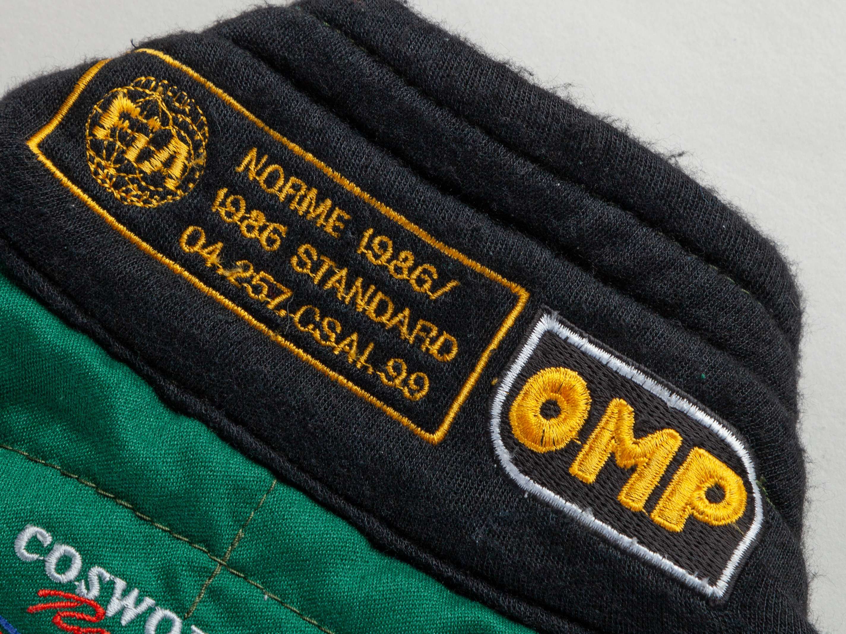 Johnny Herbert Jaguar test used race suit, by OMP - Image 6 of 7