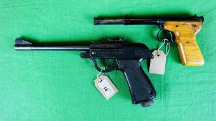 PREDOM - LUCZNIK 1977 .177 CALIBRE AIR PISTOL PLUS DIANA MODEL 2 .
