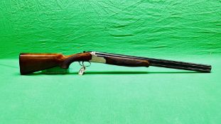 A LANBAR 12 BORE OVER AND UNDER SHOTGUN #219647, 271/2