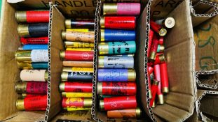A COLLECTION OF MIXED GAUGE COLLECTORS CARTRIDGES INCLUDING 10 BORE, 12 BORE, 16 BORE, 20 BORE,