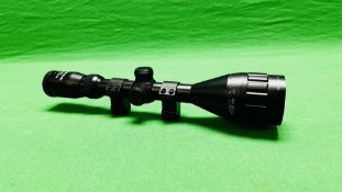 NIKKO STIRLING MOUNTMASTER 4-12X50 AO SCOPE WITH MOUNTS.