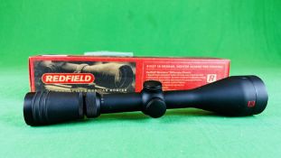 BOXED REDFIELD REVOLUTION 3-9X50 ACCU - RANGE RIFLE SCOPE.