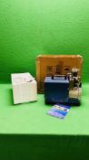 ELECTRIC HIGH PRESSURE AIR PUMP WITH INSTRUCTIONS - SOLD AS SEEN.