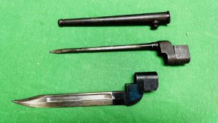 WWII KNIFE BAYONET FOR LEE ENFIELD No.4 MK1 RIFLE AND BRITISH No.