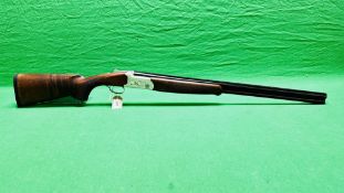 YILDIZ 28 GAUGE OVER AND UNDER MULTI CHOKE SHOTGUN, #K5139, TOTAL FIVE CHOKES,