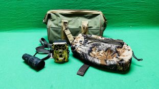 DAY & NIGHT 16X52 SPOTTER SCOPE ALONG WITH CAMPARK WILDLIFE TRAIL CAMERA COMPLETE WITH CARD +