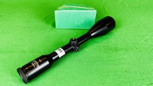 SCHMIDT & BENDER 8X56 RIFLE SCOPE (NO MOUNTS).