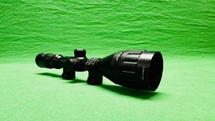 NIKKO STIRLING MOUNTMASTER 3-9X50 AO SCOPE WITH MOUNTS.