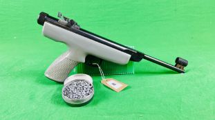 DIANA MODEL 5 BREAK BARREL AIR PISTOL + TIN OF .