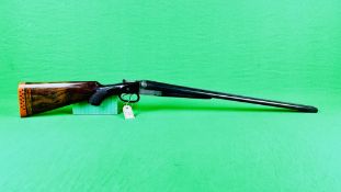 MEFFERT 16 BORE SIDE BY SIDE SHOTGUN, 26 INCH BARRELS, NON EJECTOR,