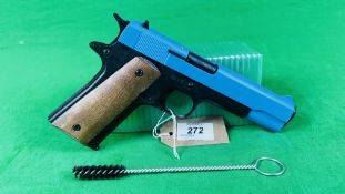 AS NEW CHIPPA 75 8MM BLANK FIRE PISTOL WITH HARD TRANSIT CASE AND ACCESSORIES - (ALL GUNS TO BE