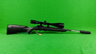 BROWNING .17 HMR BOLT ACTION RIFLE #20643ZP253, ALL WEATHER STOCK FITTED WITH RC .