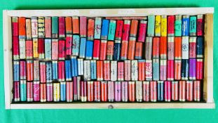 112 MIXED COLLECTORS CARTRIDGES INC ROLL TURN OVER, 1930'S, 40'S TRENT, DARLOWS, GALLYONS,
