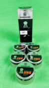 5 X 500 RWS SUPERDOME .22 AIR RIFLE PELLETS 14.