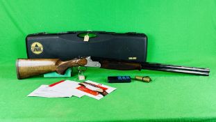 LANBER 12 BORE OVER AND UNDER SHOTGUN,