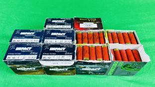 245 X NON TOXIC 12 GAUGE CARTRIDGES TO INCLUDE ELEY GRAND PRIX BISMOUTH 6 SHOT,