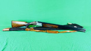 MIROKU OVER AND UNDER 12 BORE SHOTGUN, 28 INCH MULTI CHOKE BARRELS (TOTAL 2 CHOKES),