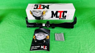 MTC OPTICS MAMBA PRO 5-30X50MM RIFLE SCOPE BOXED WITH MOUNTS AND ACCESSORIES