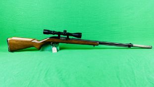 MARLIN MODEL 99C .22 LR SELF LOADING RIFLE, #71301111 FITTED WITH UNKNOWN .