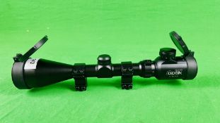 RICHER OPTIK 3-9X50E MIL DOT ILLUMINATED RETICLE RIFLE SCOPE WITH MOUNTS