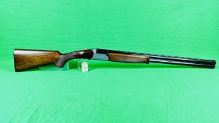MEDALLIST SPORTER 12 GAUGE OVER AND UNDER SHOTGUN, 28 INCH MULTI CHOKE BARRELS (TOTAL 2 CHOKES),