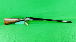 JOSEPH LANG & SON 12 BORE SIDE BY SIDE SHOTGUN #11657,