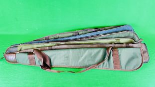 6 X VARIOUS CANVAS GUN SLIPS