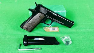 A BOXED LEE ENFIELD BROTHERS IN ARMS M1911 A1 .