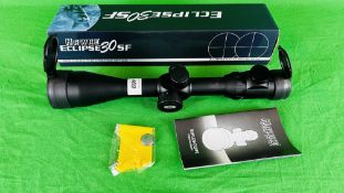HAWKE ECLIPSE 30 SF 4-16X50SF RIFLE SCOPE BOXED